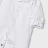 Camicia Basica In Cotone Bambino MAYORAL 140 - MAYORAL - Luxury Kids