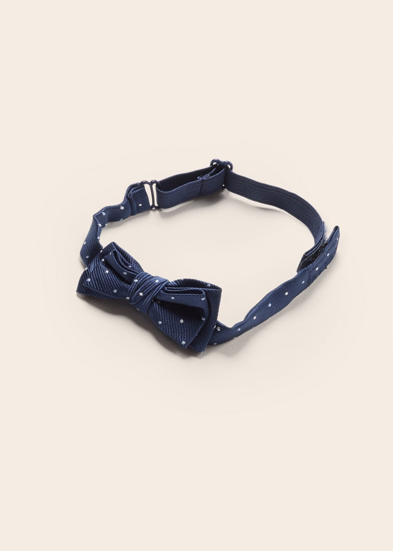 Camicia Manica Lunga In Cotone Con Papillon Neonato MAYORAL 1190 - MAYORAL - Luxury Kids