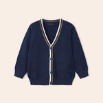 Cardigan In Filo Di Cotone Sostenibile Bambino MAYORAL 3352 - MAYORAL - Luxury Kids