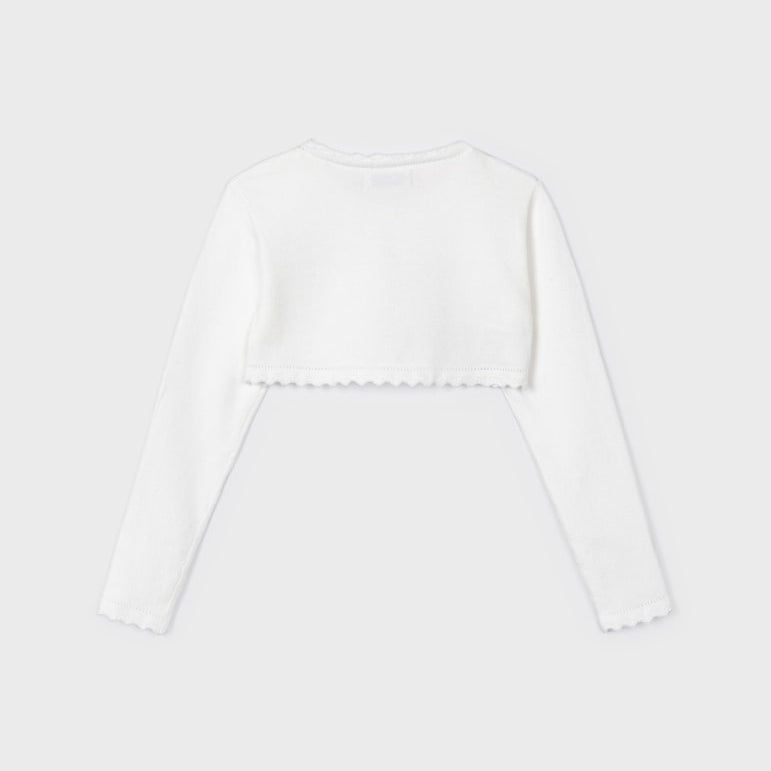 Coprispalle In Filo Di Cotone Bambina MAYORAL 320 - MAYORAL - Luxury Kids