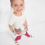 Completo 2 Pezzi In Cotone Sostenibile Con Ricami Bambina MAYORAL 3779 - MAYORAL - Luxury Kids