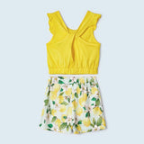 Completo Con Shorts Stampati In Cotone Bambina MAYORAL 3214 - MAYORAL - Luxury Kids