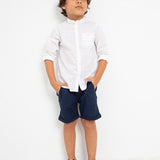 Completo Con Bermuda In Cotone Bambino MAYORAL 3242 - MAYORAL - Luxury Kids