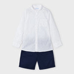 Completo Con Bermuda In Cotone Bambino MAYORAL 3242 - MAYORAL - Luxury Kids