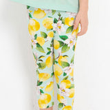 Completo Con Leggings E Shirt In Cotone Bambina MAYORAL 3787 - MAYORAL - Luxury Kids