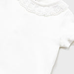 Completo Con Salopette Tricot In Cotone Sostenibile Neonata MAYORAL 1250 - MAYORAL - Luxury Kids