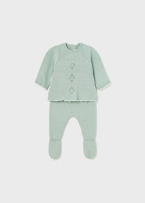 Tutina Spezzata In Cotone Sostenibile Neonata MAYORAL 1504 - MAYORAL - Luxury Kids