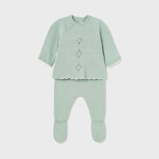 Tutina Spezzata In Cotone Sostenibile Neonata MAYORAL 1504 - MAYORAL - Luxury Kids