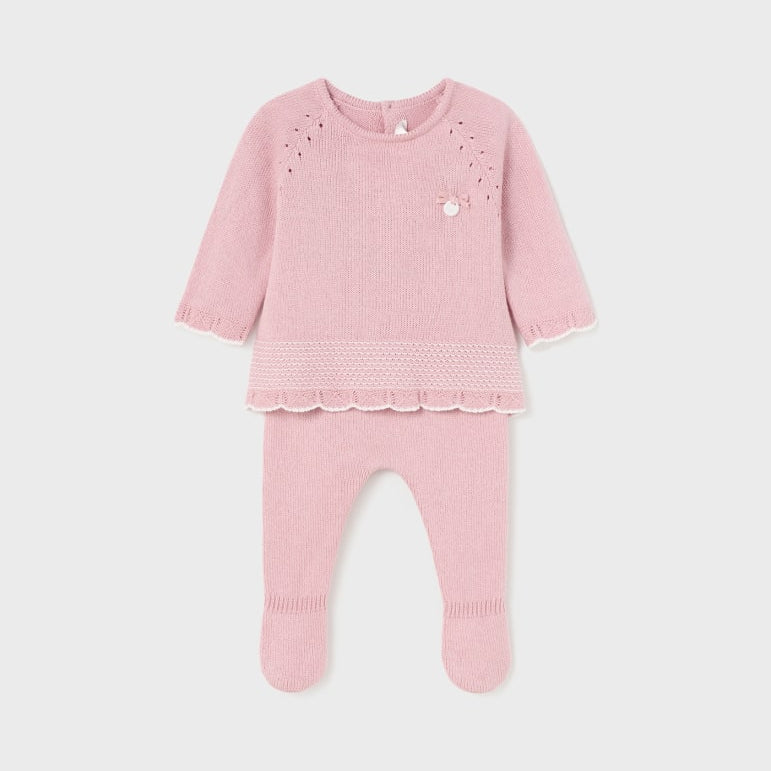 Tutina Spezzata In Cotone Sostenibile Neonata MAYORAL 1504 - MAYORAL - Luxury Kids