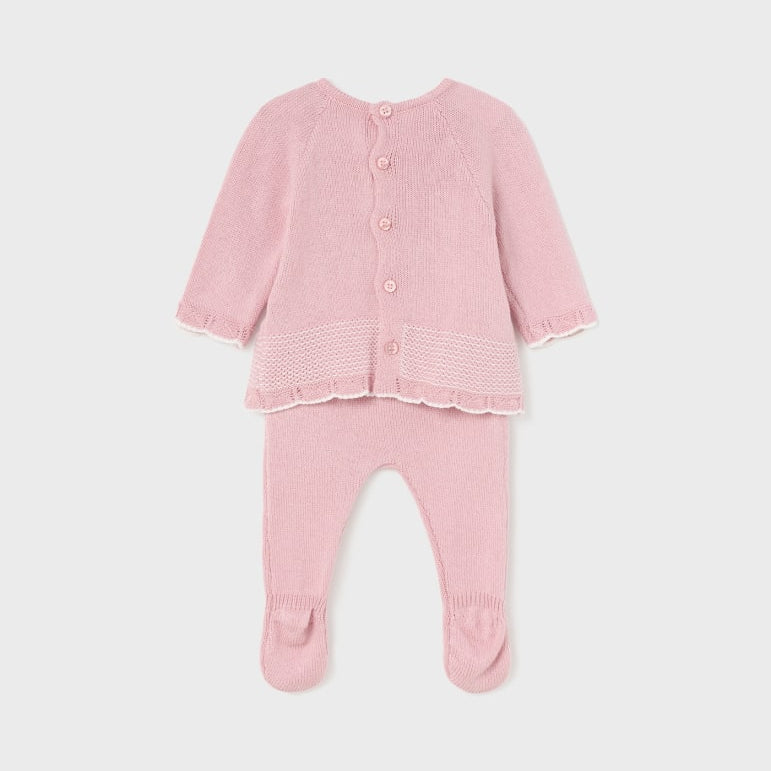 Tutina Spezzata In Cotone Sostenibile Neonata MAYORAL 1504 - MAYORAL - Luxury Kids