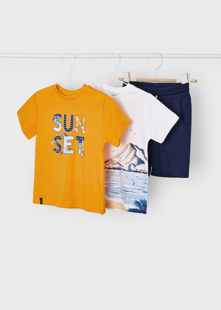 Completo 3 Pezzi In Cotone Sostenibile bambino MAYORAL 3681 - MAYORAL - Luxury Kids