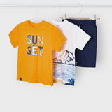 Completo 3 Pezzi In Cotone Sostenibile bambino MAYORAL 3681 - MAYORAL - Luxury Kids