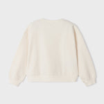 Felpa Con Applicazione In Cotone Sostenibile Bambina MAYORAL 3435 - MAYORAL - Luxury Kids