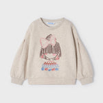 Felpa In Caldo Cotone Bambina MAYORAL 4479 - MAYORAL - LuxuryKids