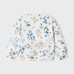 Felpa Stampata Con Volant Bambina MAYORAL 3436 - MAYORAL - Luxury Kids