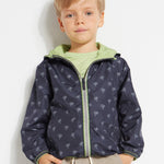 Giubbino A Vento Reversibile Con Cappuccio Bambino MAYORAL 3464 - MAYORAL - Luxury Kids
