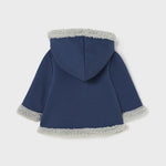 Giaccone Con Pellicciotto E Cappuccio Neonato MAYORAL 2402 - MAYORAL - LuxuryKids