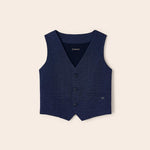 Gilet In Misto Lino Bambino MAYORAL 3349 - MAYORAL - Luxury Kids