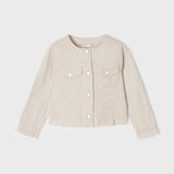 Giubbino In Denim In Cotone Sostenibile Bambina MAYORAL 3439 - MAYORAL - Luxury Kids