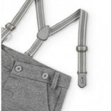 Bermuda In Punto Milano Con Bretelle Bambino BOBOLI 715070 - BOBOLI - LuxuryKids