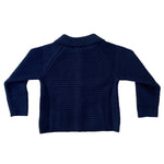 Cardigan In Caldo Cotone Con Colletto Neonato A&J 119 - A&J - LuxuryKids