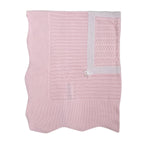 Coperta Scialle In Filo Di Cotone Traforata Neonata DR KID DK167 - DR KID - Luxury Kids