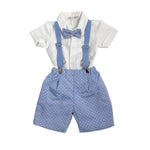 Completo Elegante Con Salopette Neonato TETO E TATTA CB4910 - TETO E TATTA - Luxury Kids