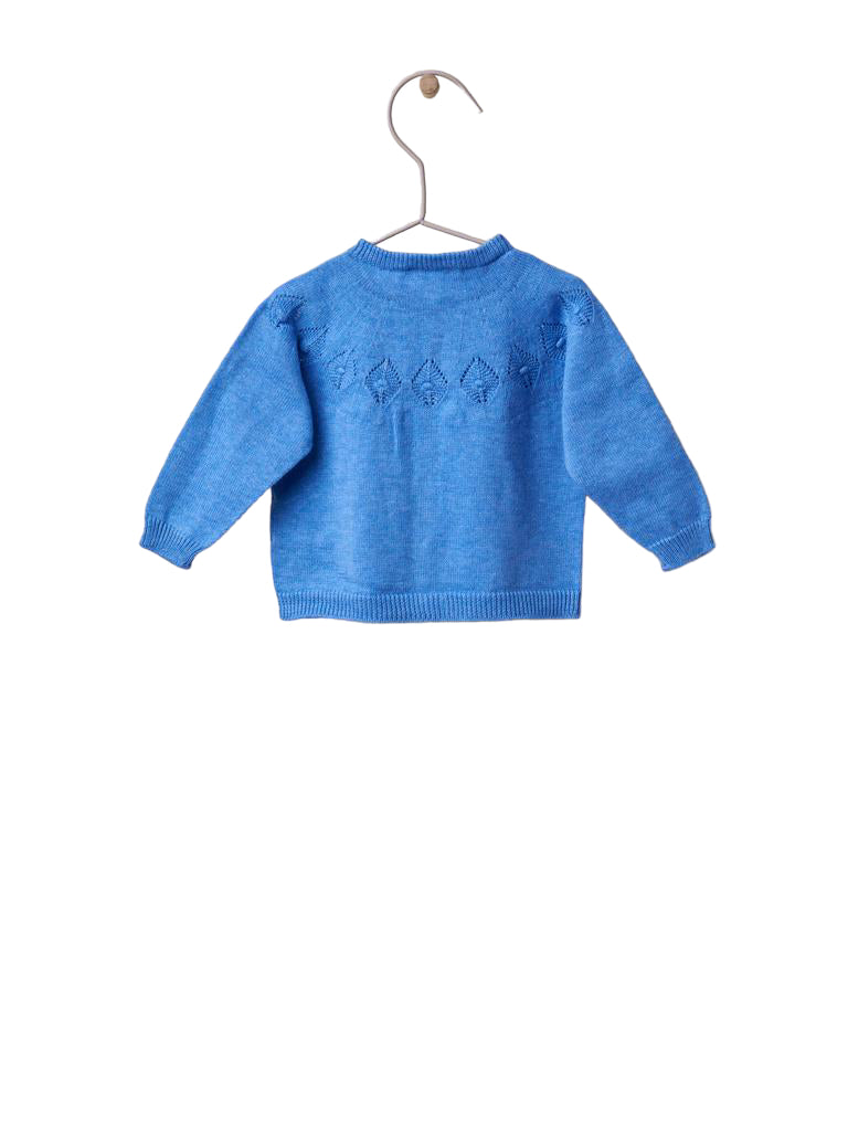 Completo Con Salopette In Filo Di Cotone Neonato WEDOBLE V2303310A - WEDOBLE - Luxury Kids