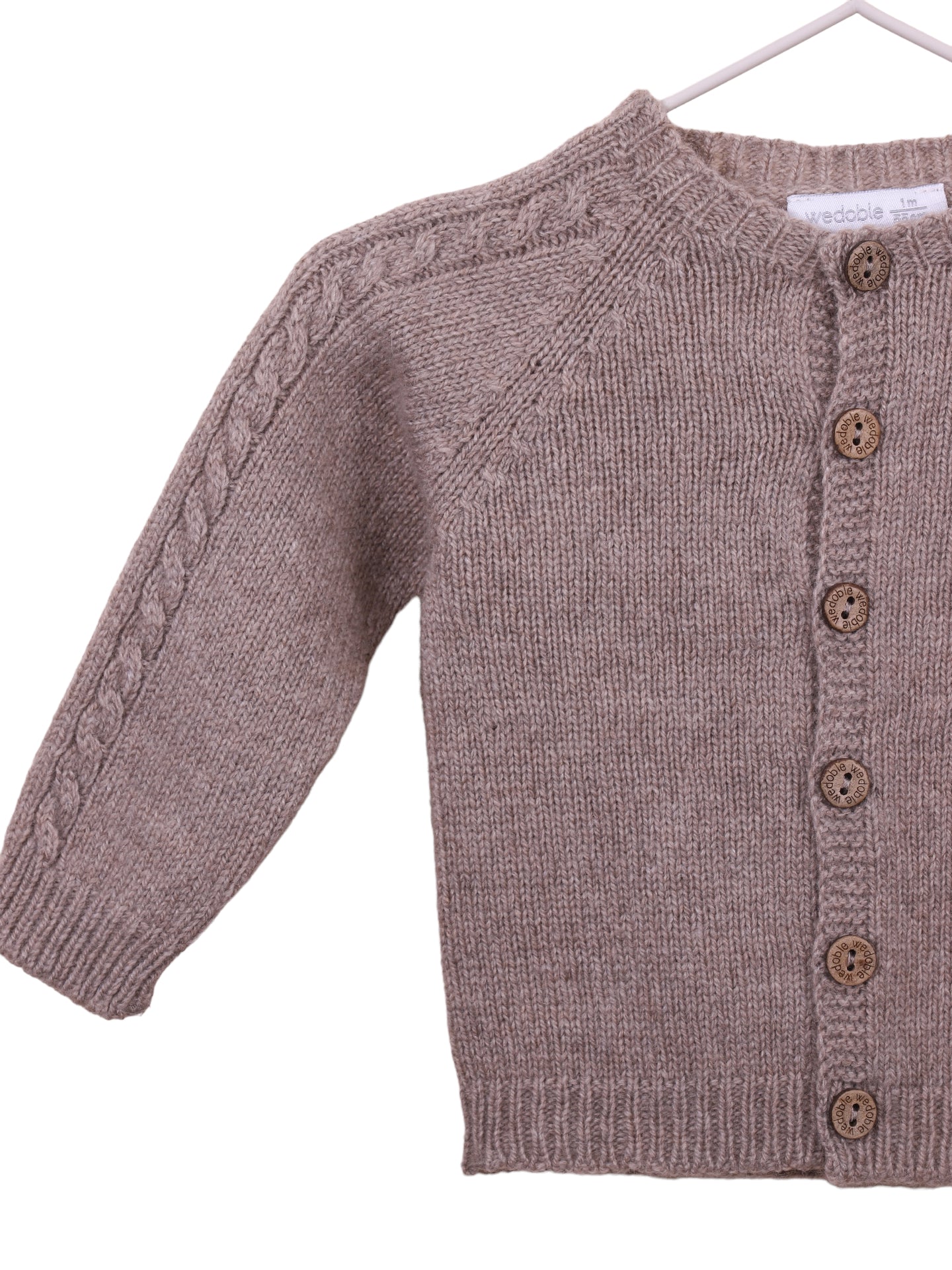 Cardigan In Lana per Neonati WEDOBLE 04308A - WEDOBLE - LuxuryKids