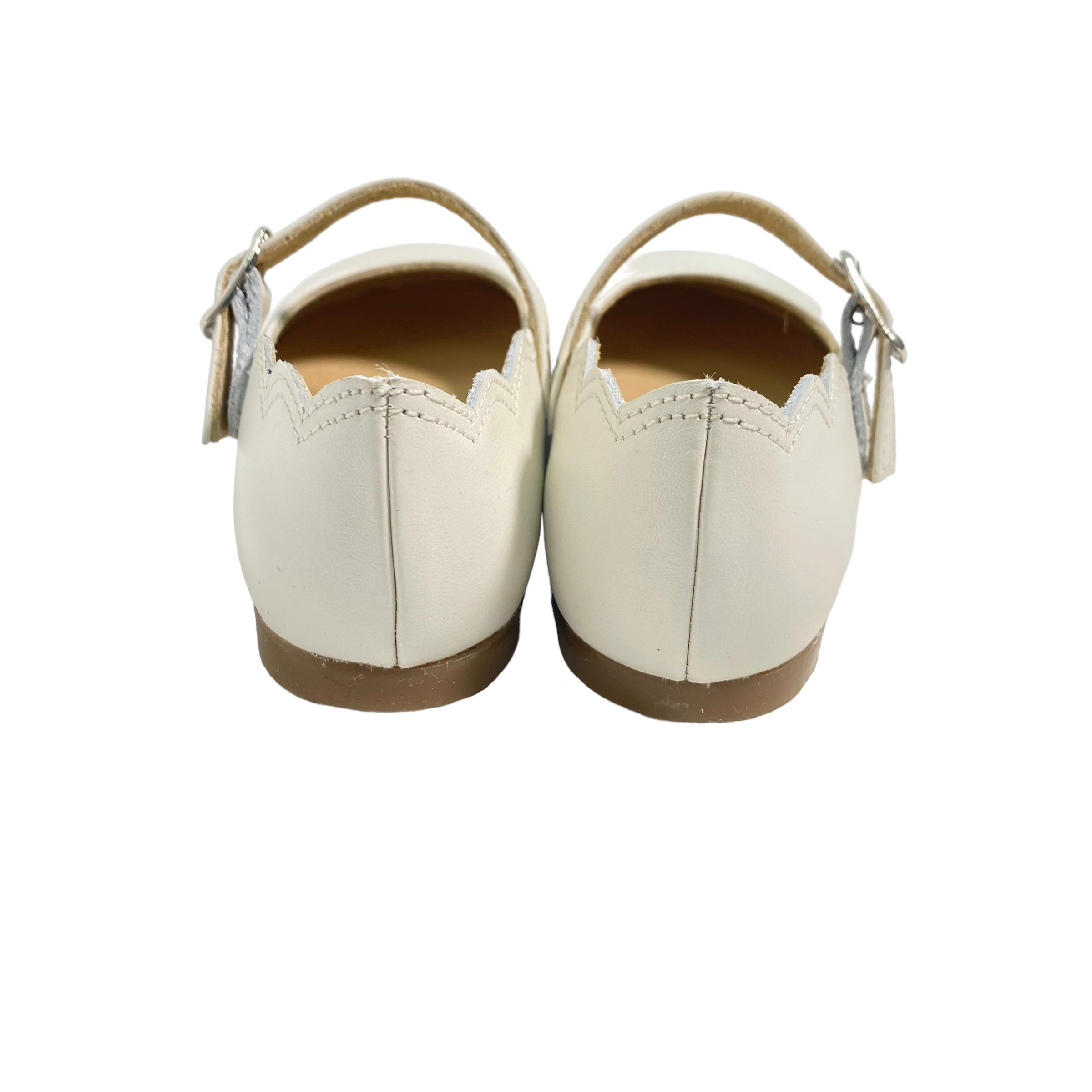 Scarpe Primi Passi Modello Ballerina In Pelle Neonata RIZITOS B3206 - RIZITOS - Luxury Kids
