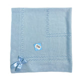Coperta Scialle In Tessuto Anallergico Acrilico Neonato/a SARDON AM703 - SARDON - Luxury Kids