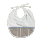 Bavetta In Cotone E Tessuto Operato Neonato TETO E TATTA BA4880 - TETO E TATTA - Luxury Kids