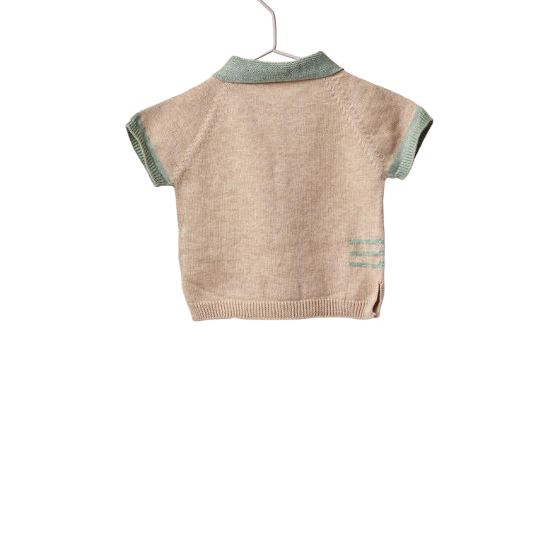 Completo Corto In Filo Di Cotone Neonato WEDOBLE V2306319A - WEDOBLE - Luxury Kids