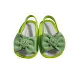 Wiegensandalen aus Wildleder mit Schleife für Baby-Mädchen PANYNO A3202