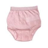 Culotte aus perforierter Baumwolle mit Rüschen für Baby-Mädchen CALAMARO 01748