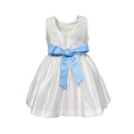 Abito Elegante Smanicato In Rasatello Neonata PETIT 2015659 - PETIT - Luxury Kids