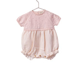 Pagliaccetto In Filo E Cotone Neonata WEDOBLE V2302405A - WEDOBLE - Luxury Kids