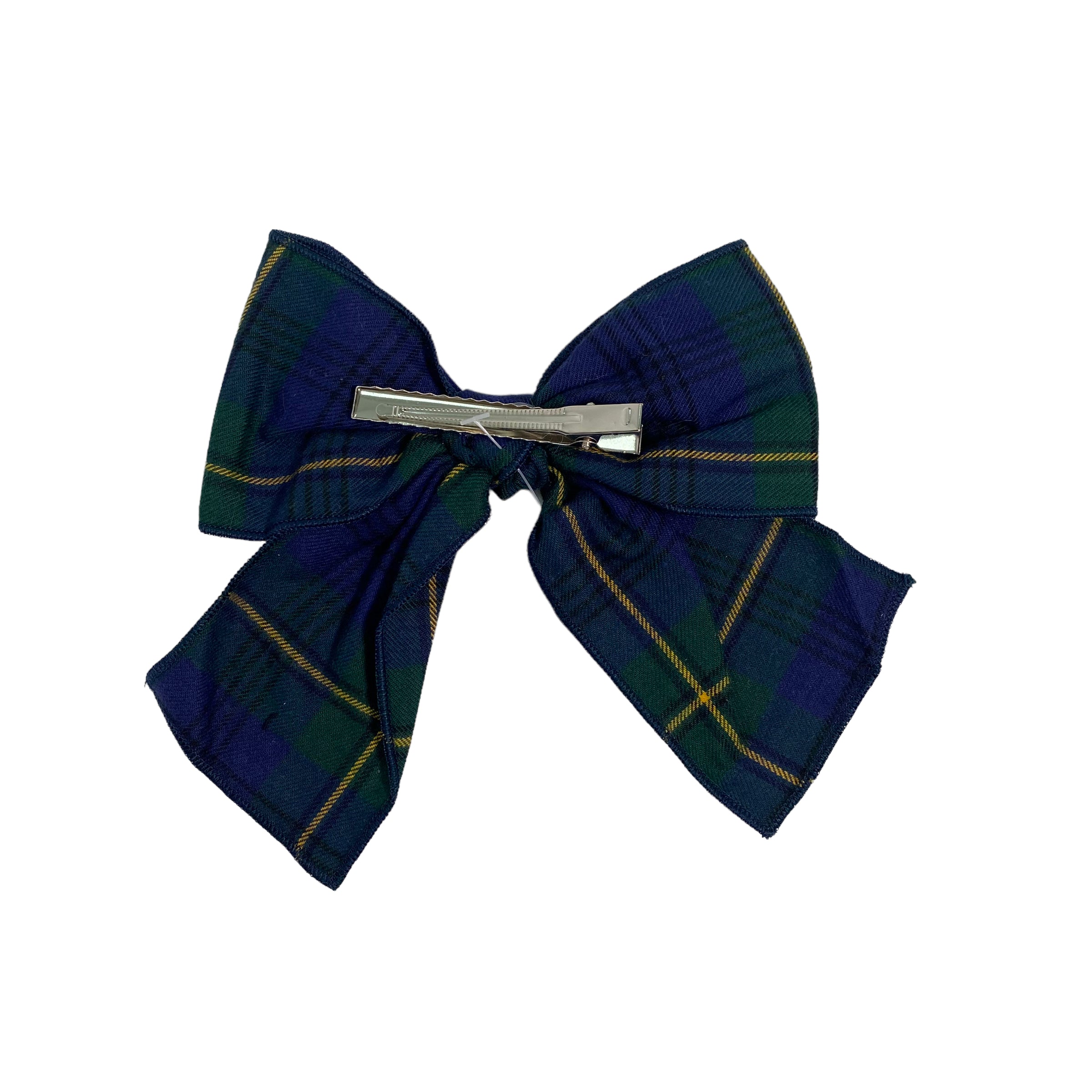 Fermaglio Con Fiocco Tartan Bambina PHI CLOTHING 22630 - PHY CLOTHING - LuxuryKids