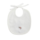 Bavetta In Cotone Ricamata A Mano Neonata TETO E TATTA BA4800 - TETO E TATTA - Luxury Kids