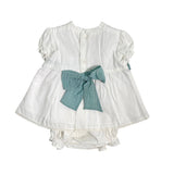 Abito Con Culotte In Cotone Neonata DEL SUR 0073