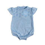 Pagliaccetto Intero In Tessuto Anallergico Acrilico Neonato SARDON MC201 - SARDON - Luxury Kids