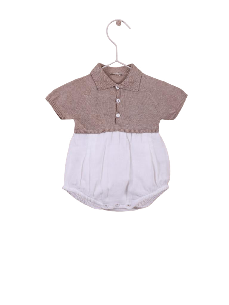 Pagliaccetto Intero In Filo E Cotone Neonato WEDOBLE V2305405A - WEDOBLE - Luxury Kids