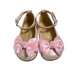 Scarpe Modello Ballerina In Pelle Con Fiocco Bambina PANYNO B3004 - PANYNO - Luxury Kids