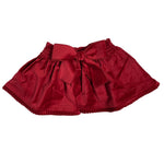 Gonna In Velluto Rossa Bambina PHI CLOTHING 22696 - PHY CLOTHING - LuxuryKids