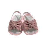 Wiegensandalen aus Wildleder mit Schleife für Baby-Mädchen PANYNO A3202