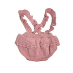 Culotte In Misto Lana Con Bretelle Neonata DR KID DK175 - DR KID - LuxuryKids