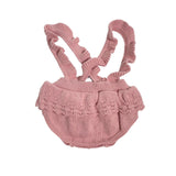 Culotte In Misto Lana Con Bretelle Neonata DR KID DK175 - DR KID - LuxuryKids