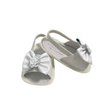 Wiegensandalen aus Wildleder mit Schleife für Baby-Mädchen PANYNO A3202