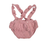 Culotte In Misto Lana Con Bretelle Neonata DR KID DK175 - DR KID - LuxuryKids