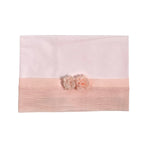 Lenzuolino Per Carrozzina In Cotone Rosa Neonata NINNAOH E23LE8 - NINNAOH - Luxury Kids